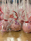 Load image into Gallery viewer, Chocolate Cake Pops kinnickkinnick (icing colour will vary)
