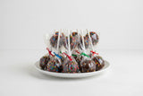 Load image into Gallery viewer, Chocolate Cake Pops kinnickkinnick (icing colour will vary)