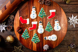 Load image into Gallery viewer, Seasonal shortbread cookies