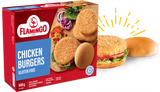 Load image into Gallery viewer, Flamingo chicken burgers